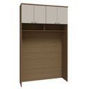 Ver imagem 1 de Guarda Roupa Modulado Ponte 04 Portas 245cm Altura Setiba