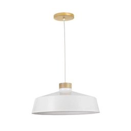 Pendente Industrial Alumínio 45,5cm Vibrance Madelustre - 1