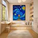 Ver imagem 1 de Quadro Canvas o Pequeno Príncipe 40x30cm Mold Preta