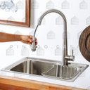 Ver imagem 2 de Cuba para cozinha pia dupla com acessórios e lixeira Matis PIngoo.casa