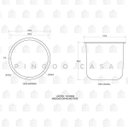 Ver mais imagens de Cuba para cozinha pia com acessórios e lixeira Matis e Torneira monocomando gourmet Munim Pingoo.