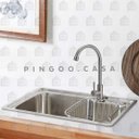 Ver imagem 2 de Cuba para cozinha pia com acessórios Matis e Torneira gourmet Aporé Pingoo.casa