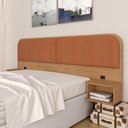 Ver imagem 1 de Cabeceira Suspensa Casal Amsterdã - Móveis Arapongas