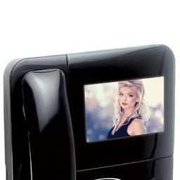 Monitor Extensão para Vídeo Porteiro Color Pt-3005 - Preto - 3