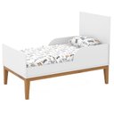 Ver imagem 3 de Berço Americano e Cômoda Sapateira Unique Branco Soft Eco Wood - Matic