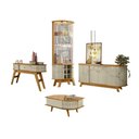 Ver imagem 7 de Conjunto Turim C- Buffet Verona C- Cristaleira Nina C- Mesa de Centro Cumaru-opala