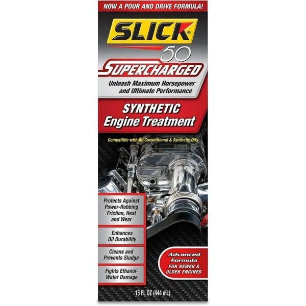 Óleo Sintético para Motor Slick 50 Supercharged 5w50 - 1