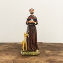 Ver imagem 1 de Imagem de São Francisco de Assis em Resina - 15 Cm