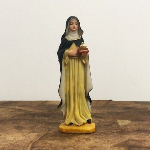 Imagem de Santa Edwiges em Resina - 15 Cm