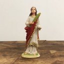 Ver imagem 1 de Imagem de Santa Luzia em Resina - 15 Cm