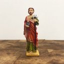 Ver imagem 1 de Imagem de São Judas Tadeu em Resina - 15 Cm