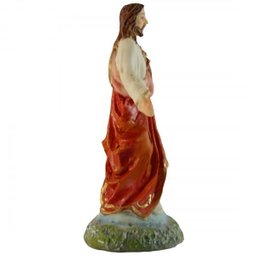 Imagem do Sagrado Coração de Jesus em Resina - 15 cm - 3