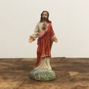 Ver imagem 1 de Imagem do Sagrado Coração de Jesus em Resina - 15 Cm