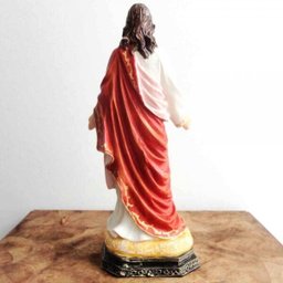Imagem do Sagrado Coração de Jesus em Resina - 30 cm - 2