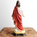 Ver imagem 2 de Imagem do Sagrado Coração de Jesus em Resina - 30 cm