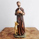 Ver imagem 1 de Imagem de São Francisco de Assis em Resina - 30 cm
