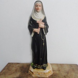 Imagem de Santa Rita de Cássia em Resina - 30 cm