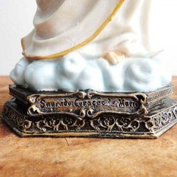 Imagem do Sagrado Coração de Maria em Resina - 30 cm - 3