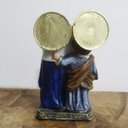 Ver imagem 2 de Imagem Infantil da Sagrada Família em Resina - 15 Cm