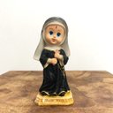 Ver imagem 1 de Imagem Infantil de Santa Rita de Cássia em Resina - 15 Cm
