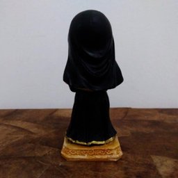 Imagem Infantil de Santa Rita de Cássia em Resina - 15 cm - 4