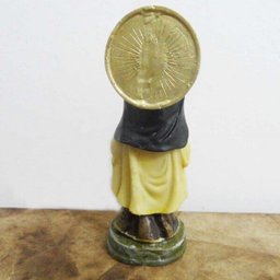 Imagem Infantil de Santa Terezinha em Resina - 15 cm - 2