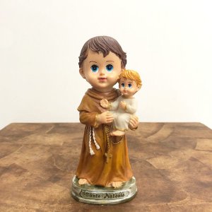 Imagem Infantil de Santo Antônio em Resina - 15 cm