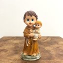 Ver imagem 1 de Imagem Infantil de Santo Antônio em Resina - 15 Cm