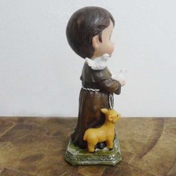Imagem Infantil de São Francisco de Assis em Resina - 15 cm - 2