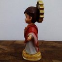 Ver imagem 4 de Imagem Infantil do Sagrado Coração de Jesus em Resina - 15 Cm