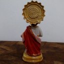 Ver imagem 2 de Imagem Infantil do Sagrado Coração de Jesus em Resina - 15 Cm