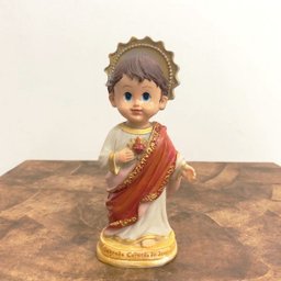 Imagem Infantil do Sagrado Coração de Jesus em Resina - 15 cm - 1