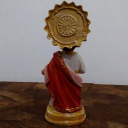 Imagem Infantil do Sagrado Coração de Jesus em Resina - 15 cm - 2