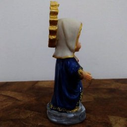 Imagem Infantil do Sagrado Coração de Maria em Resina - 15 cm - 3