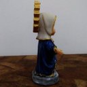 Ver imagem 3 de Imagem Infantil do Sagrado Coração de Maria em Resina - 15 Cm