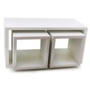 Ver imagem 4 de Kit 3 Peças Nicho Branco MDF