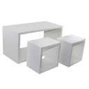 Ver imagem 2 de Kit 3 Peças Nicho Branco MDF