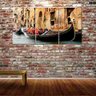 Quadro Decorativo Gondolas De Veneza Passeio Romantico - 1