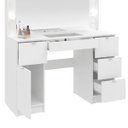 Ver imagem 7 de Penteadeira Camarim com Espelho e Porta Objetos Bianca