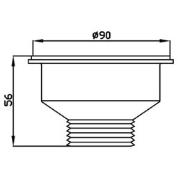Pia de Cozinha com Cuba e Válvula Bali 150cm Aço Inox - Ghel Plus - 4