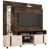 Estante Home Theater Para TV até 55 Pol. Vitral Deck/Off White - HB Móveis - 1