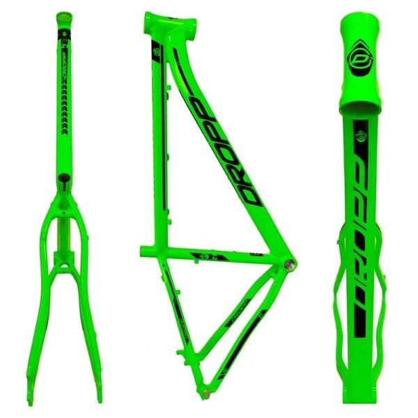 Bicicleta Aro 29 Quadro 17 Alumínio 21v Câmbio Shimano Freio Disco Hidráulico Z1 Verde - Dropp - 7