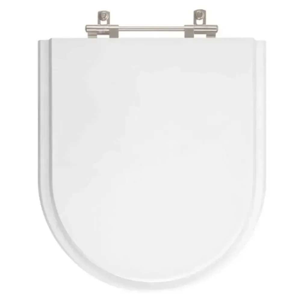 Assento Sed Inox - Riviera Celite Branco C/ Rebite Aparente - 1
