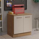 Ver imagem 1 de Balcão Multiuso 80cm 2 Portas Agata Madesa