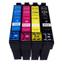 Ver imagem 1 de Kit Cartuchos De Tinta Compatível Epson 296 Xp231 Xp431 T02971 T02962 T02963 T02964 Xp-231 Xp-431
