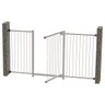 GRADE PORTÃO PET BEBÊ DIVISOR AMBIENTE 70 A 140 CM BRANCO - 2