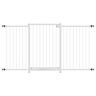 GRADE PORTÃO PET BEBÊ DIVISOR AMBIENTE 70 A 140 CM BRANCO - 1