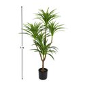 Ver imagem 3 de Planta Artificial Realista Permanente Dracena Toque Real