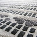 Ver imagem 2 de Capa de almofada VivaIN geométrico shantung bege com preto