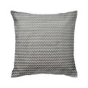 Ver imagem 1 de Capa de almofada VivaIN geométrico shantung bege chevron branco
